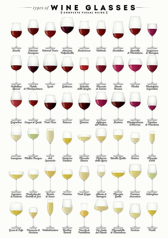 Choisir verres à vin rouge