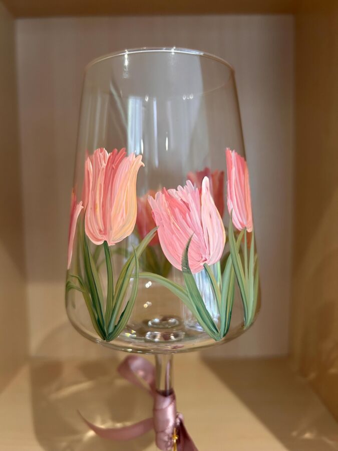 Utilisation verre à vin tulipe