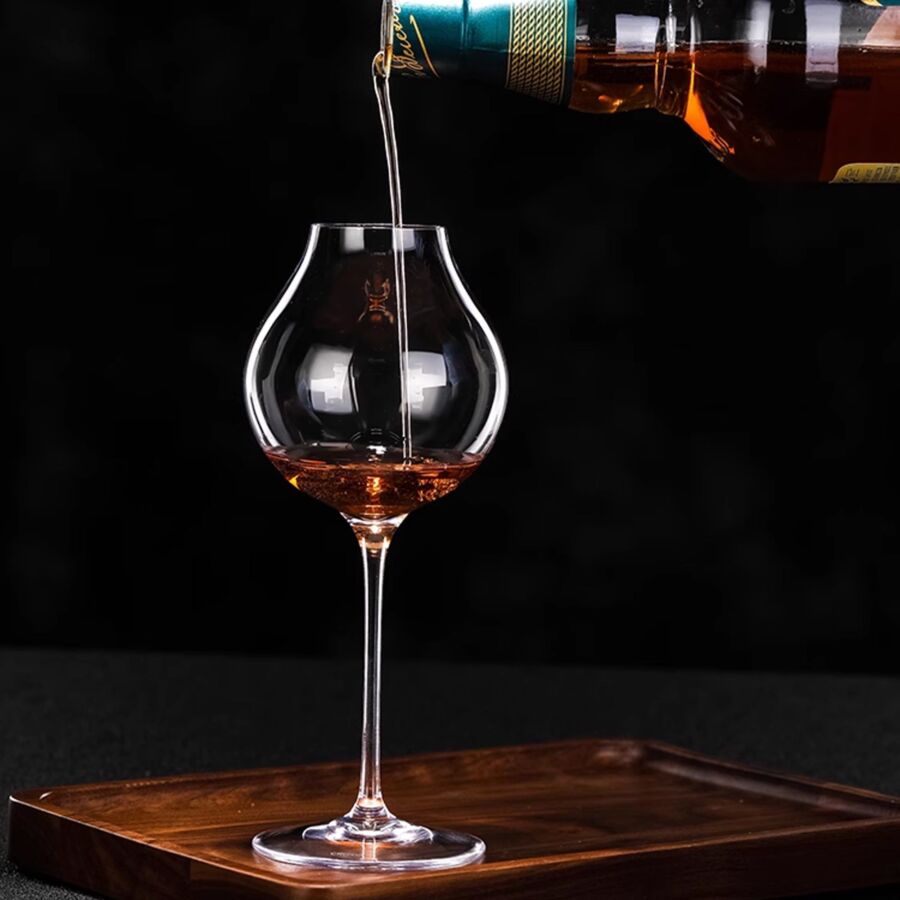 Utilisation verre à vin tulipe