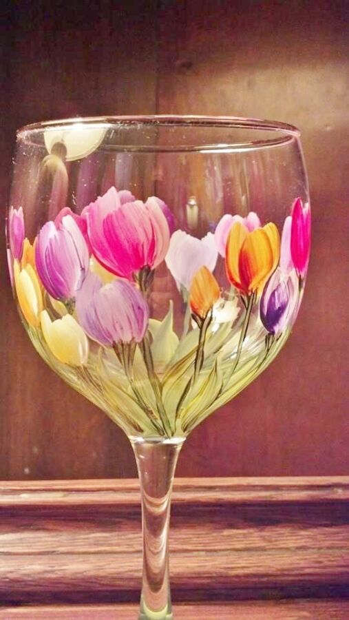 Vins pour verre tulipe