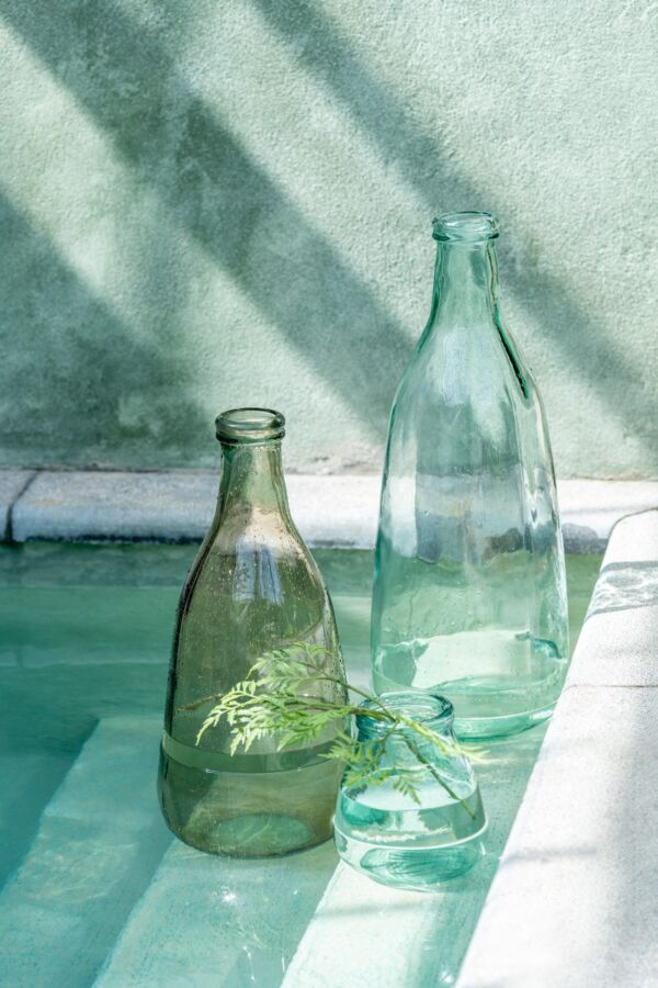 verre à vin cristallin