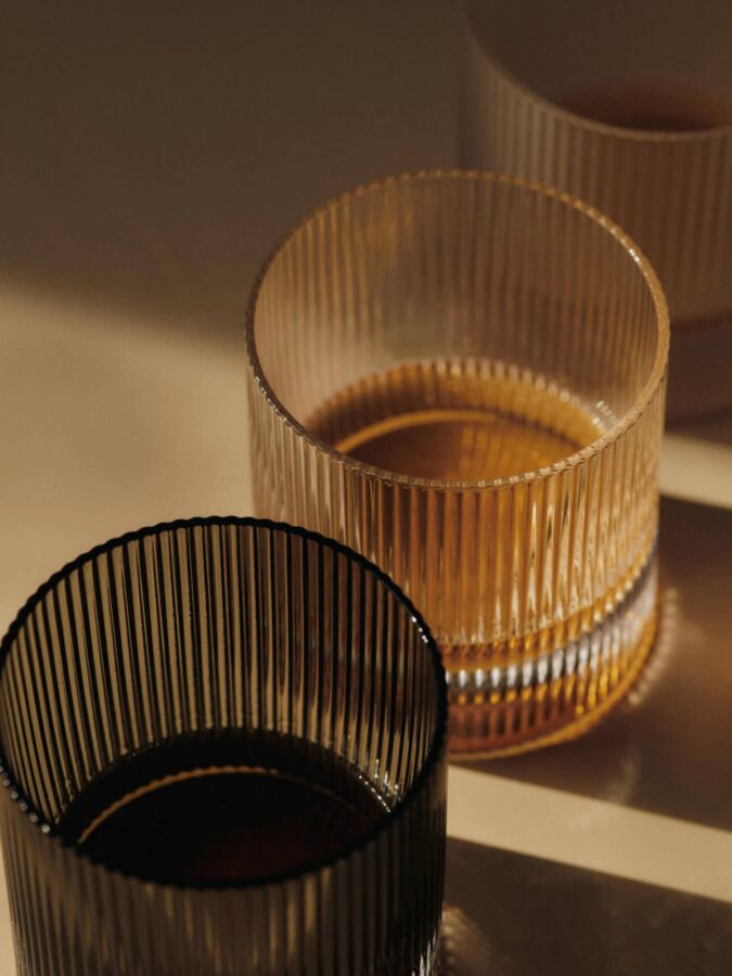 Verres à vin uniques