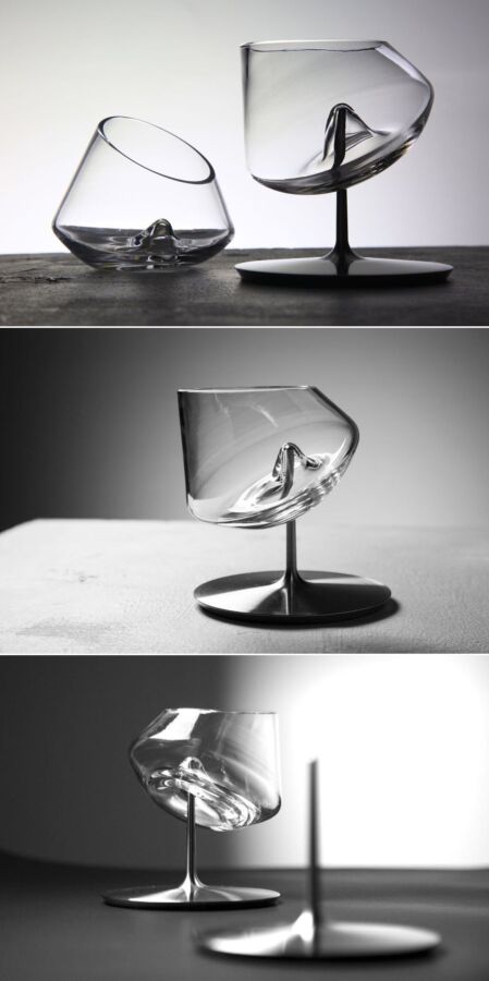 Modèles de verres élégants
