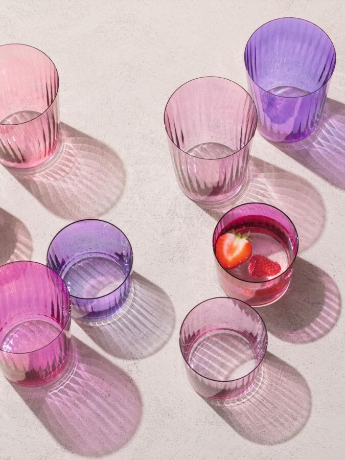 Modèles de verres élégants
