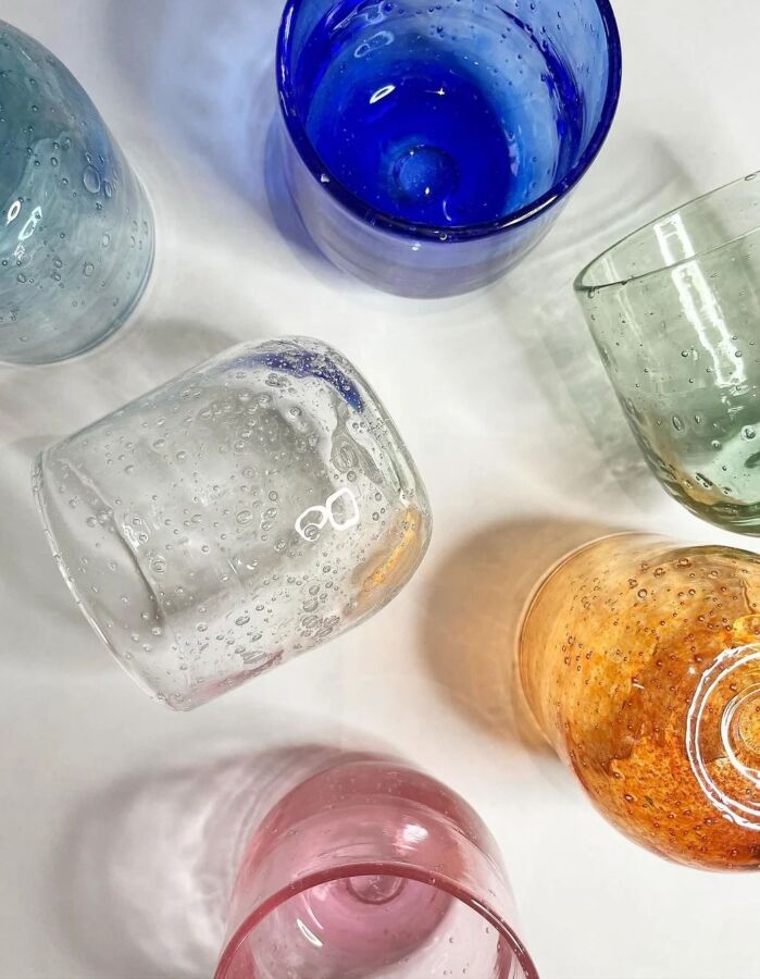Modèles de verres élégants
