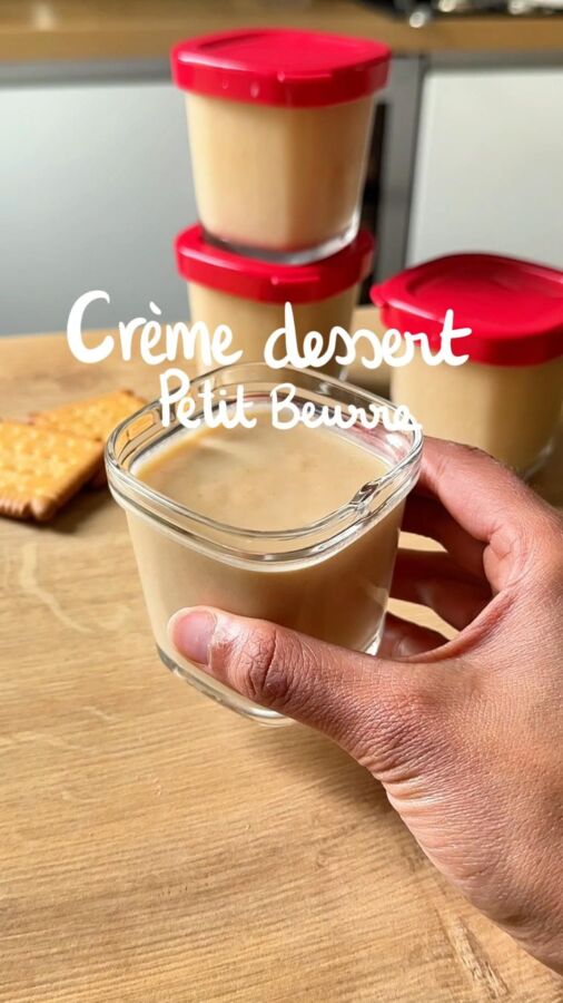 Crème dessert maison