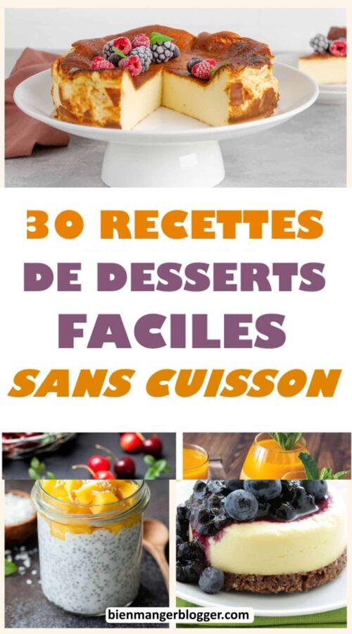 Idées simples de crème dessert