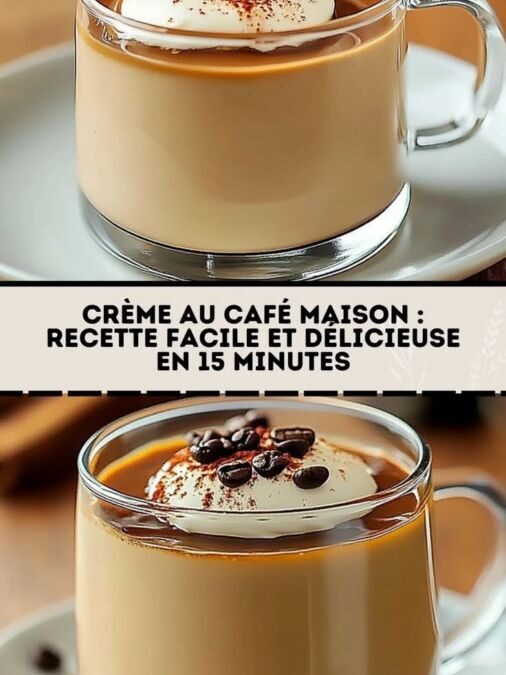 Crème dessert au café soluble : recette express et gourmande pour tous les jours