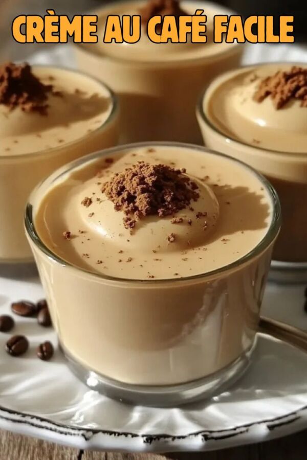 Délicieux desserts à la crème