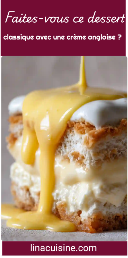 Idées dessert crème anglaise