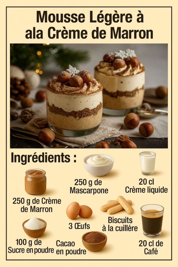 Délicieux dessert à la crème