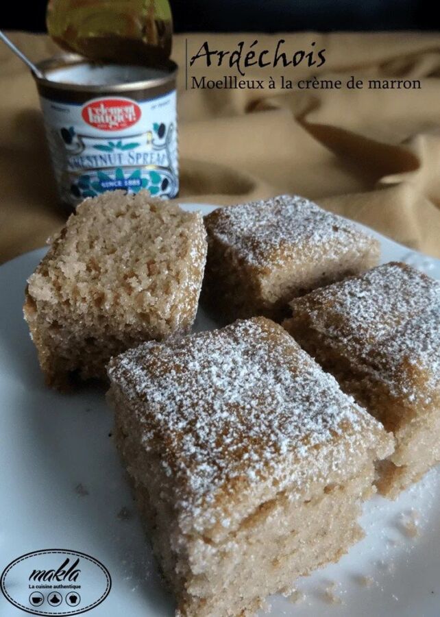 Gourmandise à la crème de marron