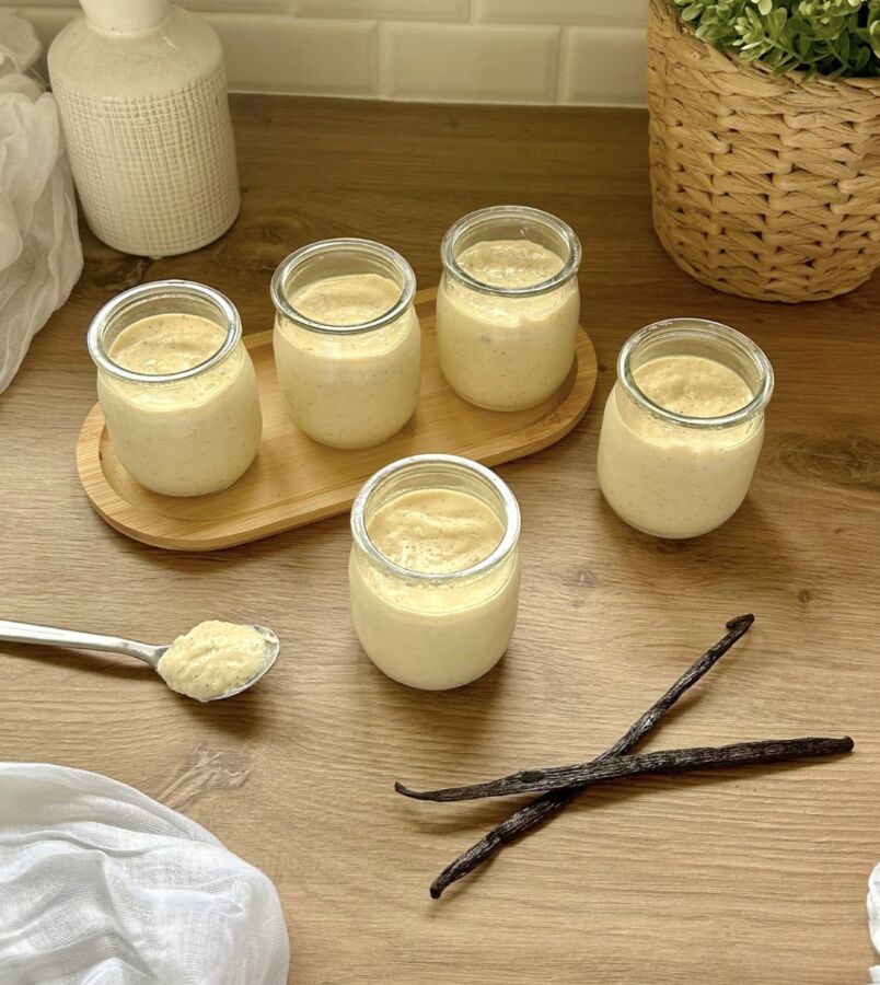 Crème dessert vanille onctueuse