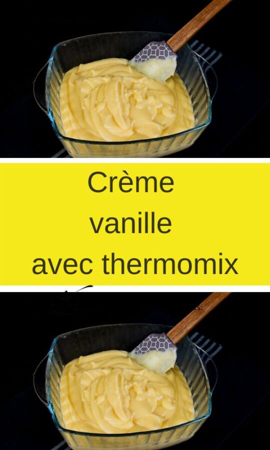 Dessert vanille texture crémeuse