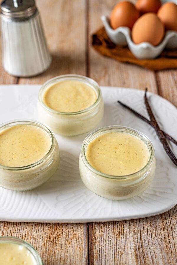 Crème dessert vanille onctueuse