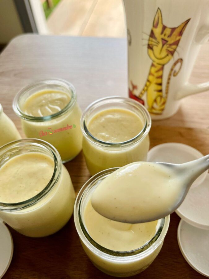 Recette thermomix crème vanille