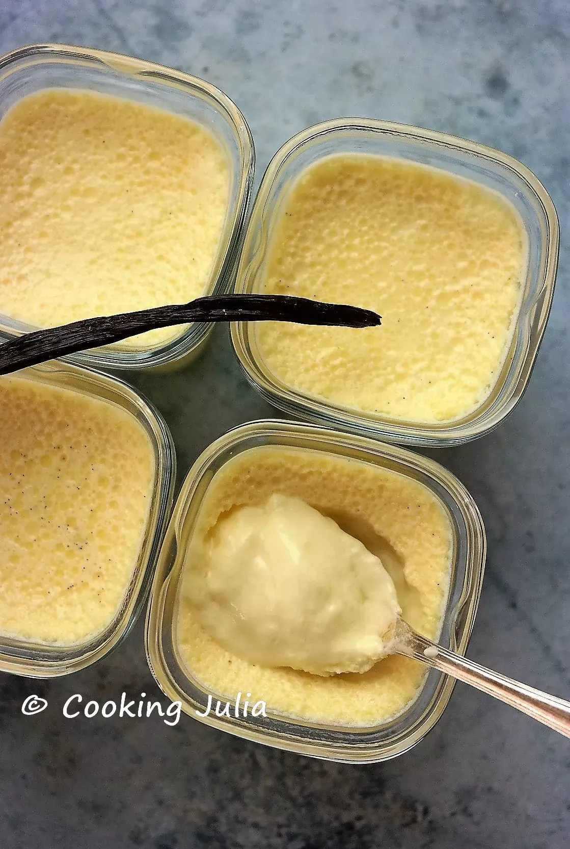 Recette thermomix crème vanille