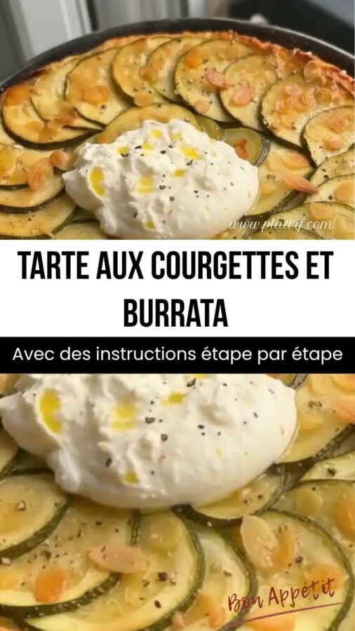 Tarte croustillante burrata