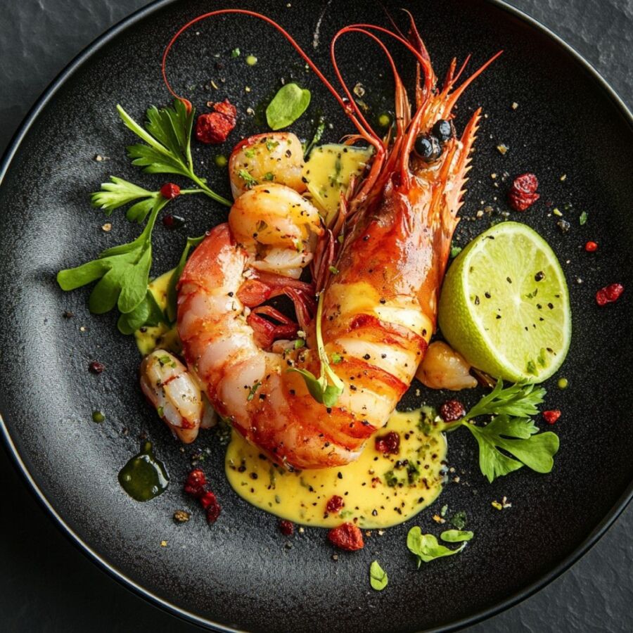 Sauce pour langoustines étoilée
