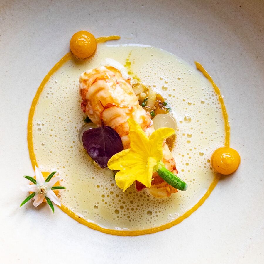 Cuisson parfaite des langoustines