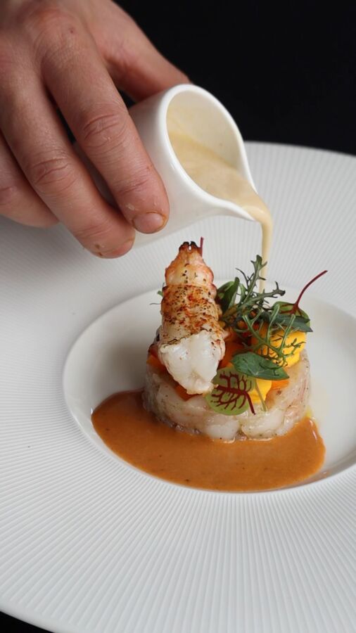 Sauce pour langoustines étoilée