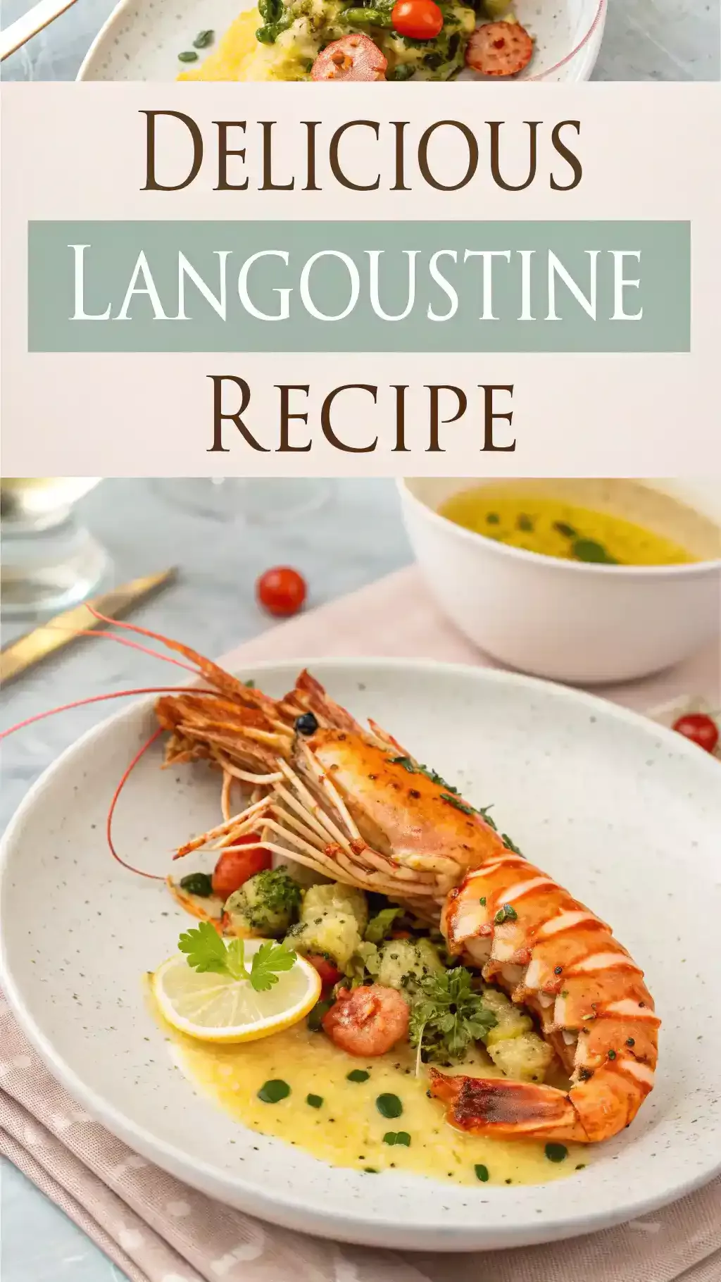Cuisson parfaite des langoustines