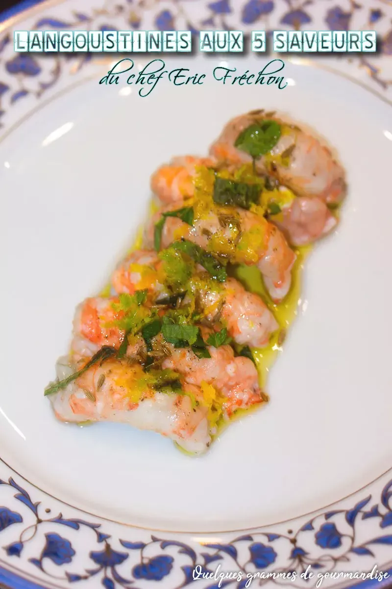 Sauce pour langoustines étoilée