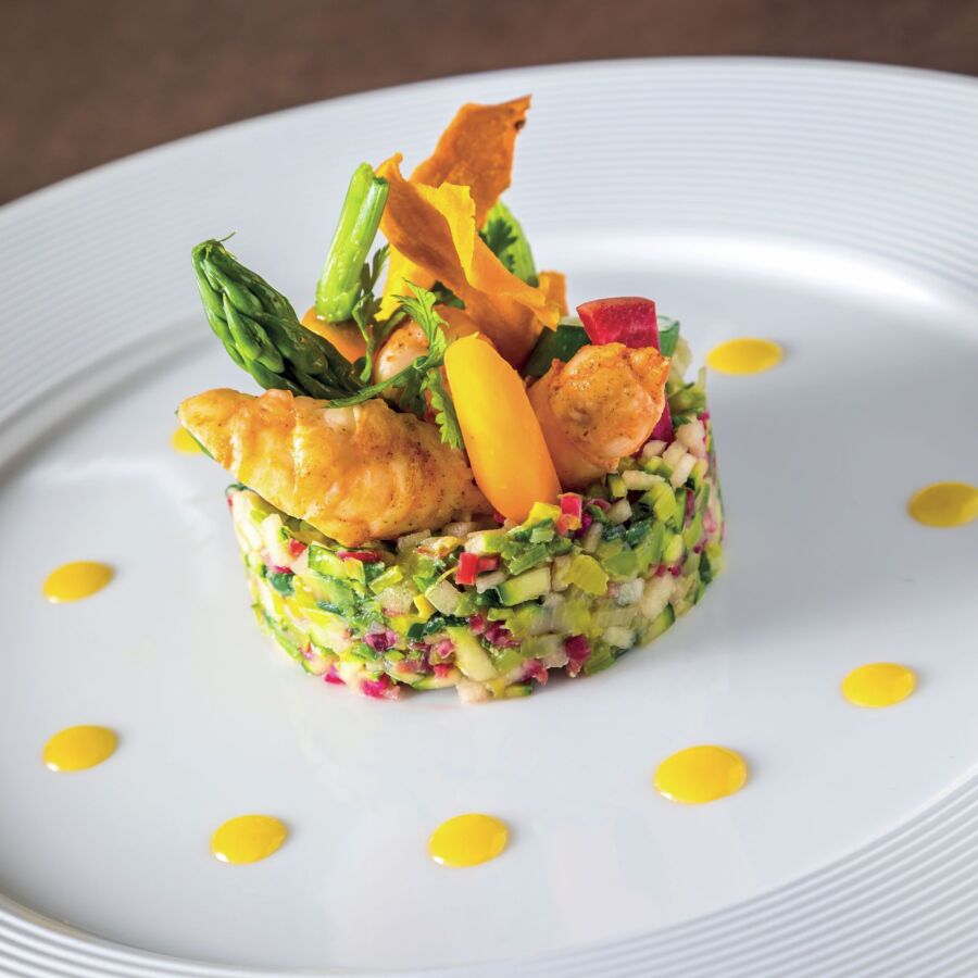 Cuisson parfaite des langoustines