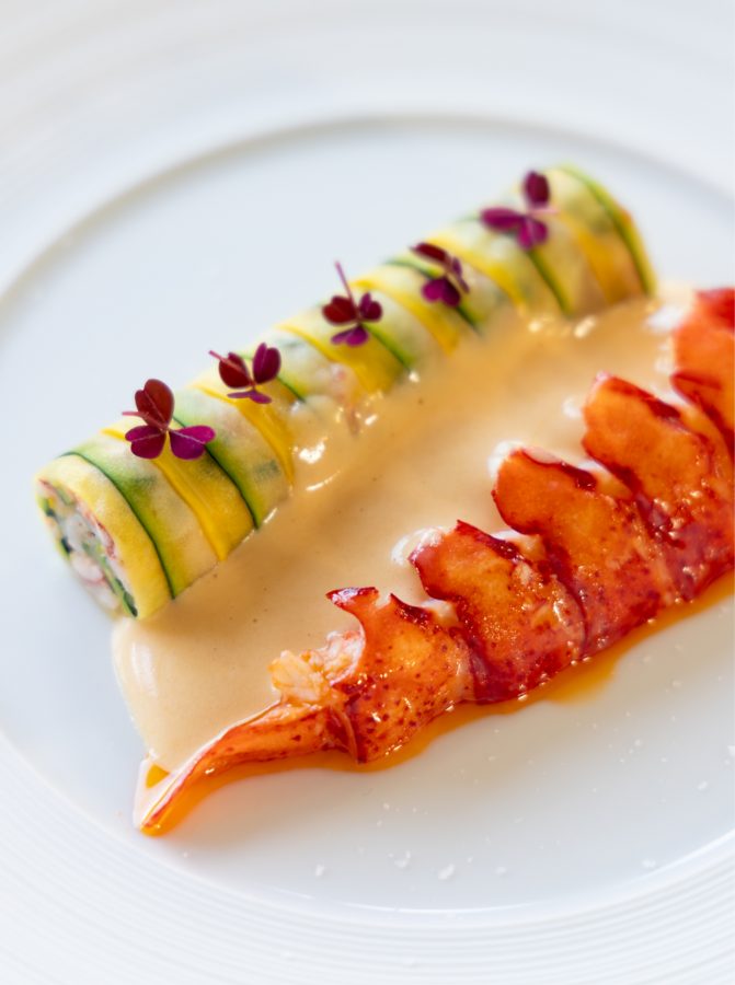 Plat d’exception homard