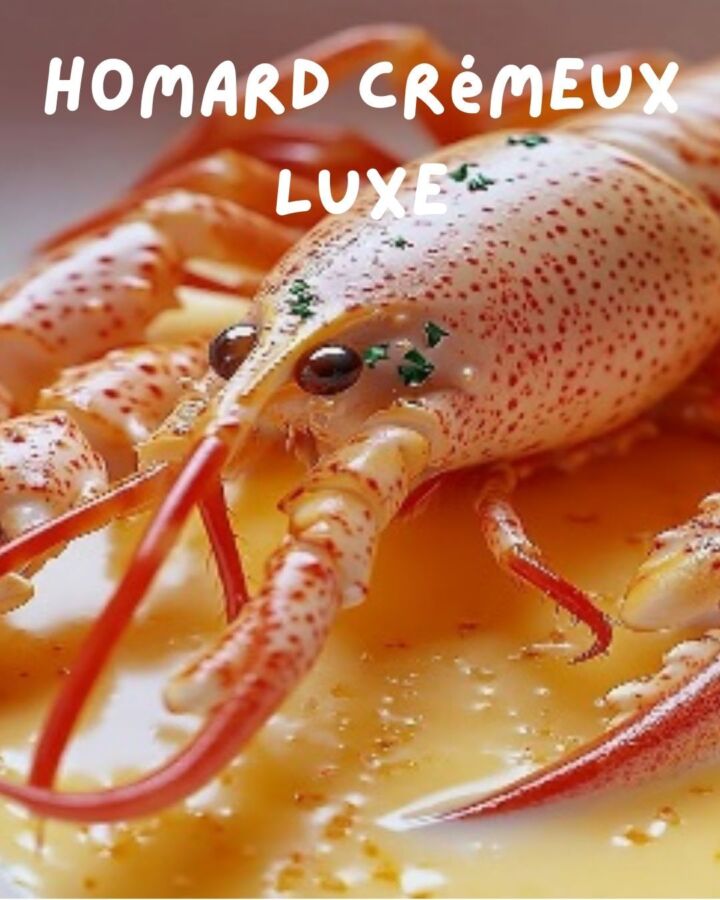 Plat d’exception homard