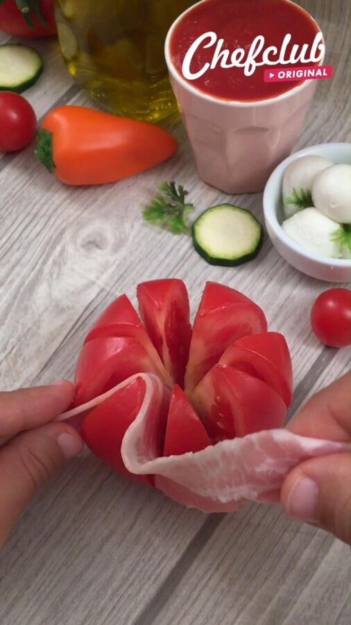 Tomates farcies gastronomiques