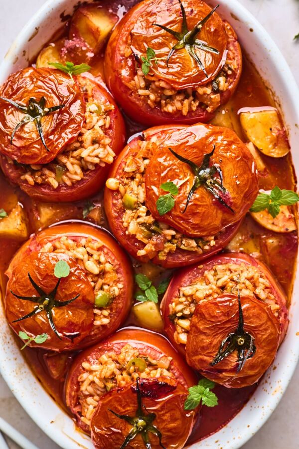 Tomates farcies gastronomiques