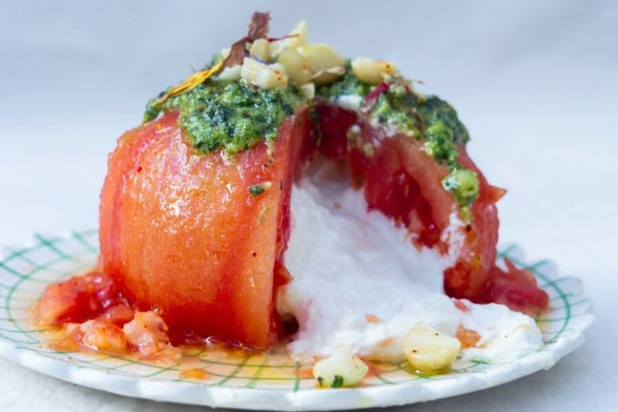 Tomates farcies gastronomiques
