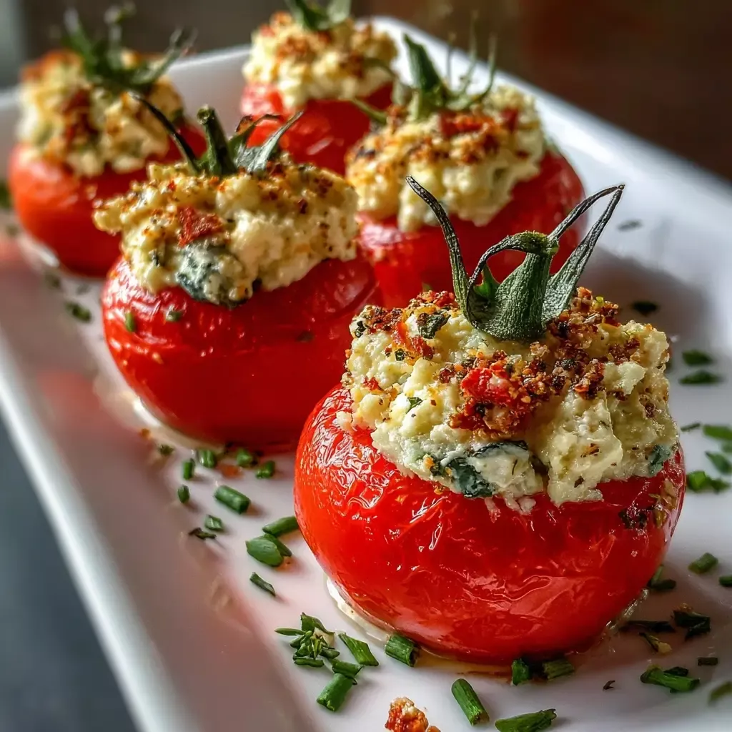 Tomates farcies gastronomiques