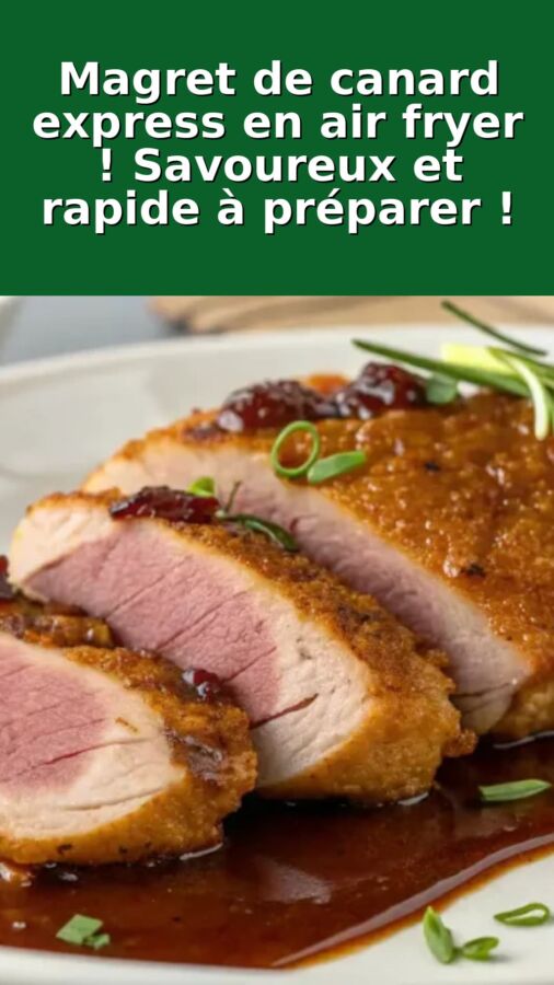 sauce pour magret étoilé