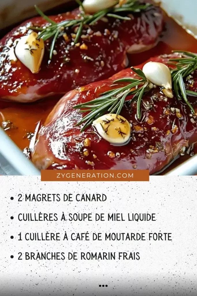sauce pour magret étoilé