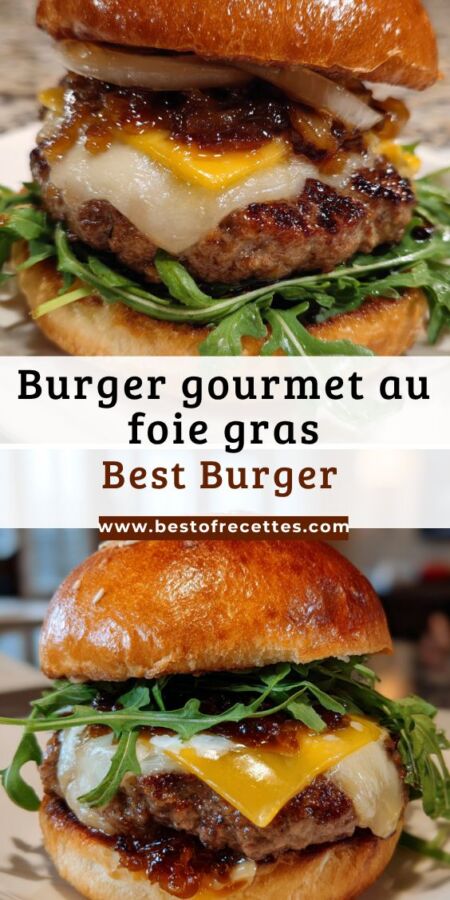 Burger gastronomique maison