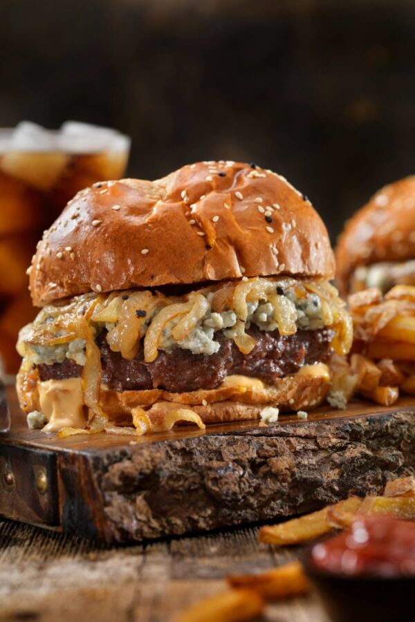 Burger gastronomique maison