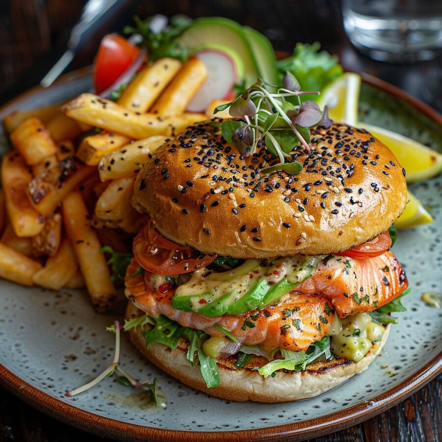 Recette hamburger chef étoilé