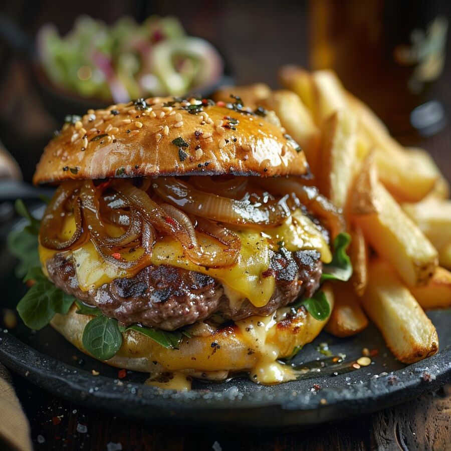Recette hamburger chef étoilé
