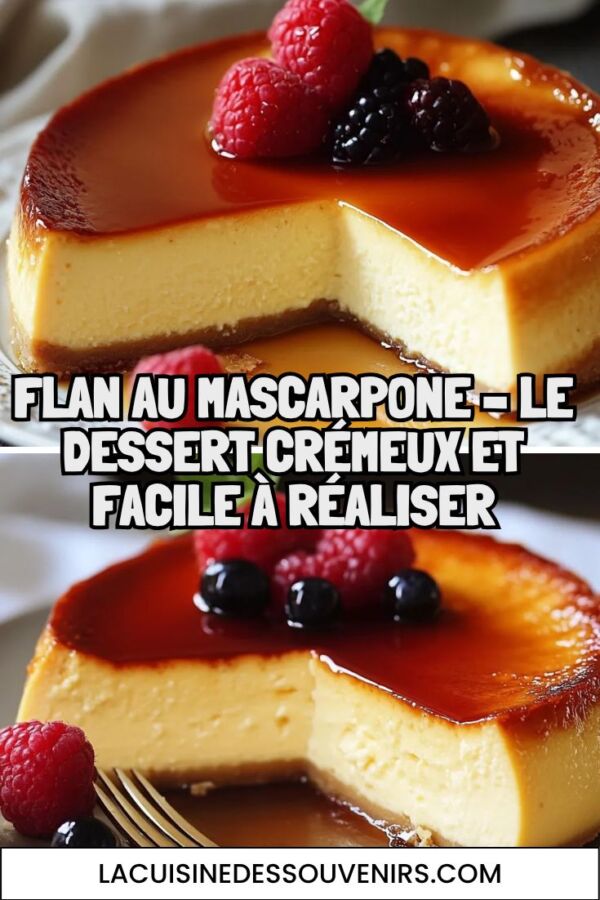 Flan pâtissier crémeux
