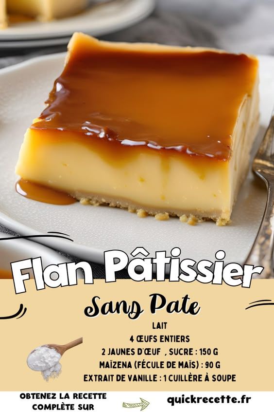 Recette flan chef étoilé