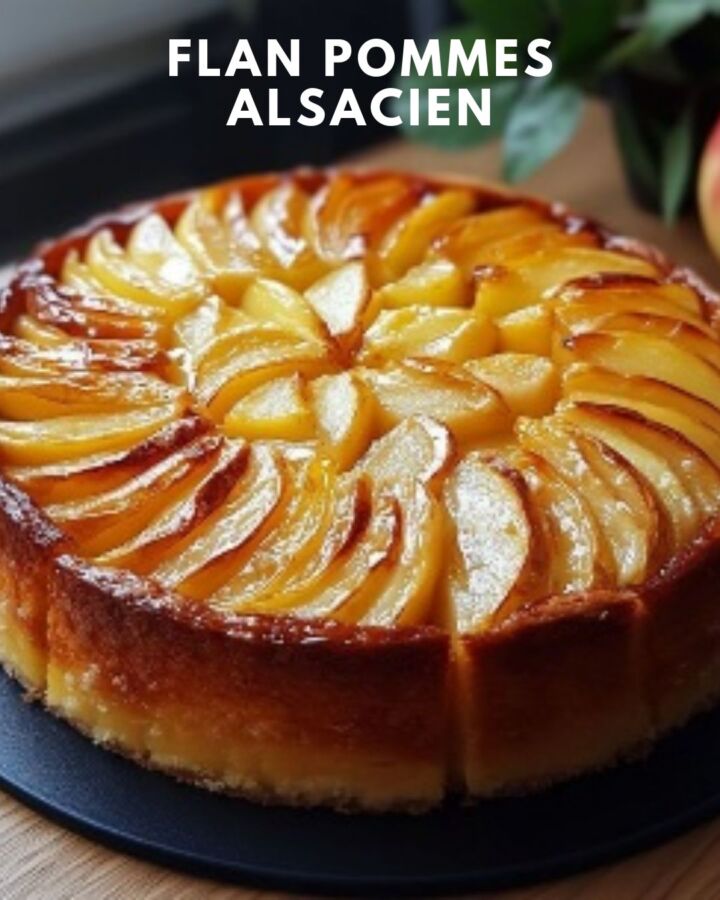 Version maison flan pâtissier