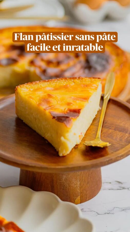 Flan pâtissier crémeux