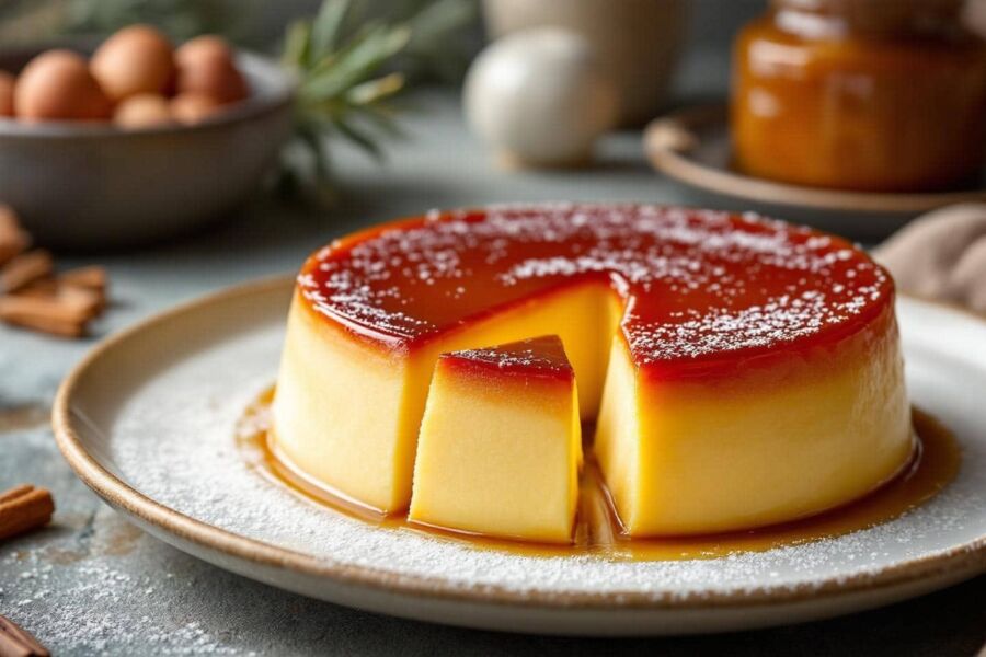 Recette flan chef étoilé