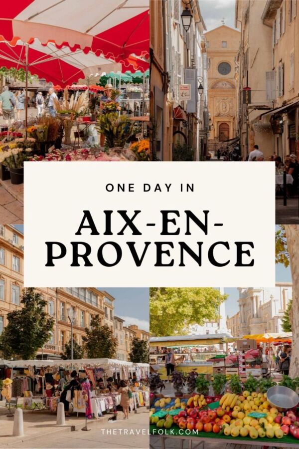 Découverte marchés Aix Provence