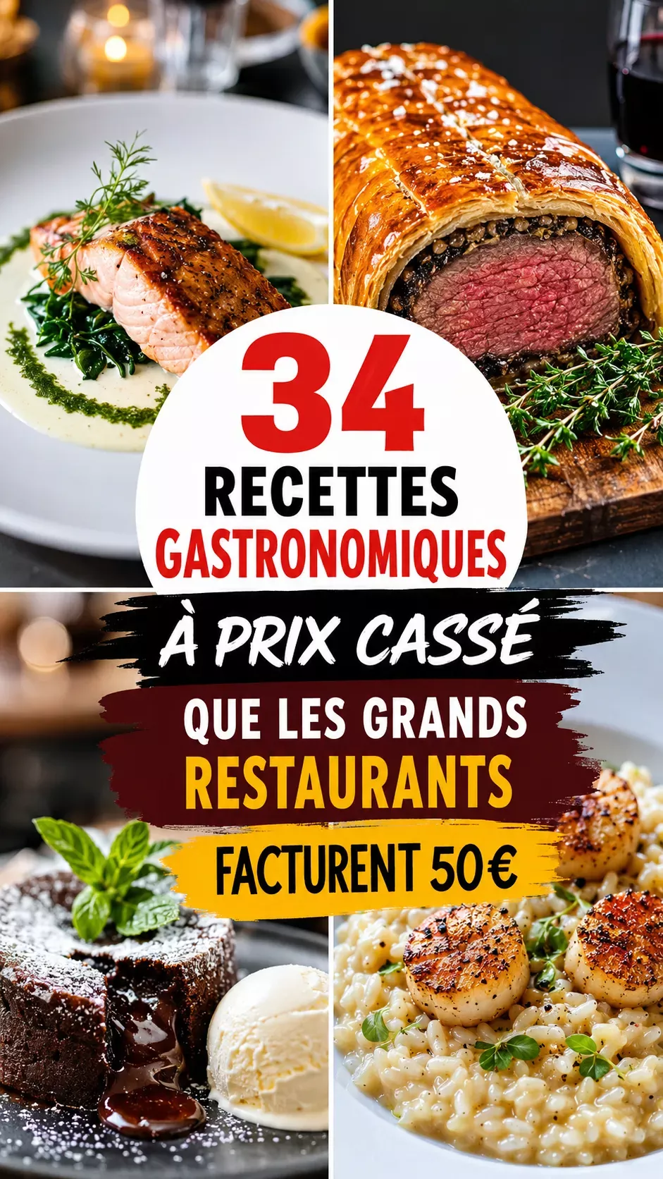 Excellence d'un restaurant gastronomique