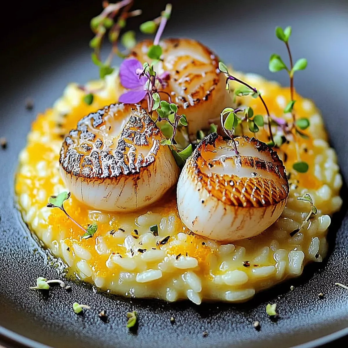 Cuisine gastronomique de la mer