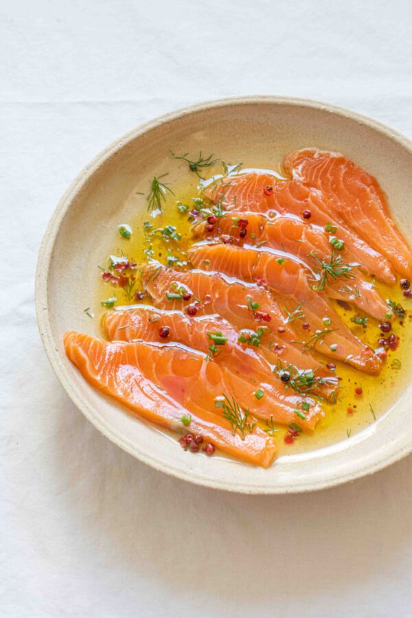 Cuisine gastronomique de la mer