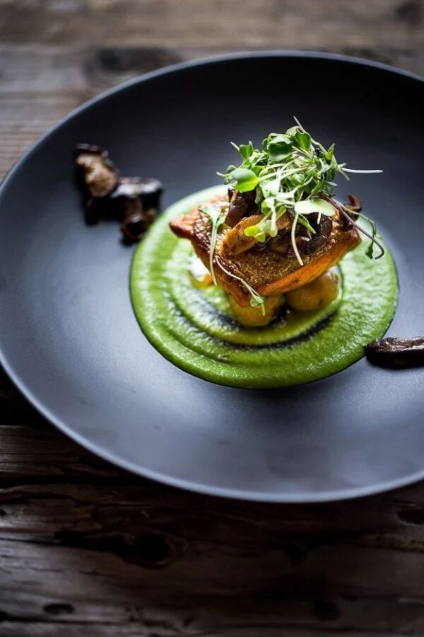 Cuisine gastronomique de la mer
